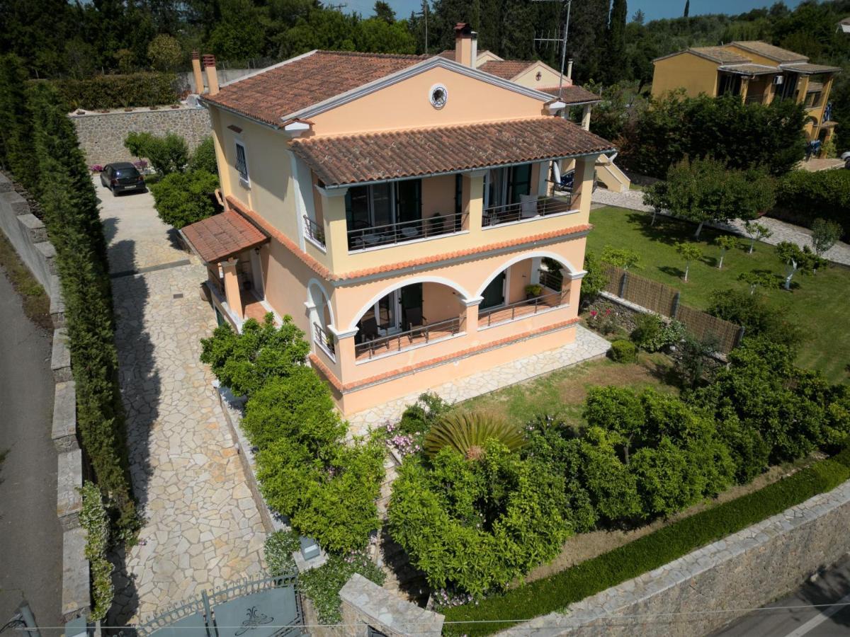 La Bella Vita - Luxury Holiday House Close To Corfu Town Potamós Buitenkant foto