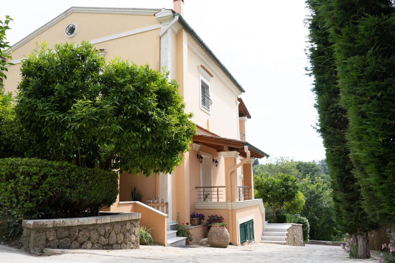La Bella Vita - Luxury Holiday House Close To Corfu Town Potamós Buitenkant foto