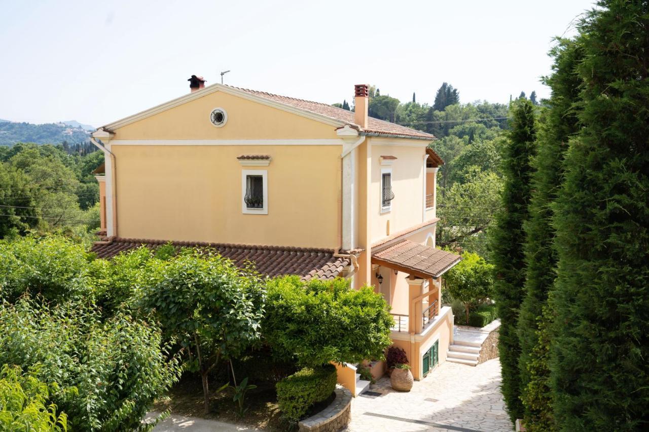 La Bella Vita - Luxury Holiday House Close To Corfu Town Potamós Buitenkant foto