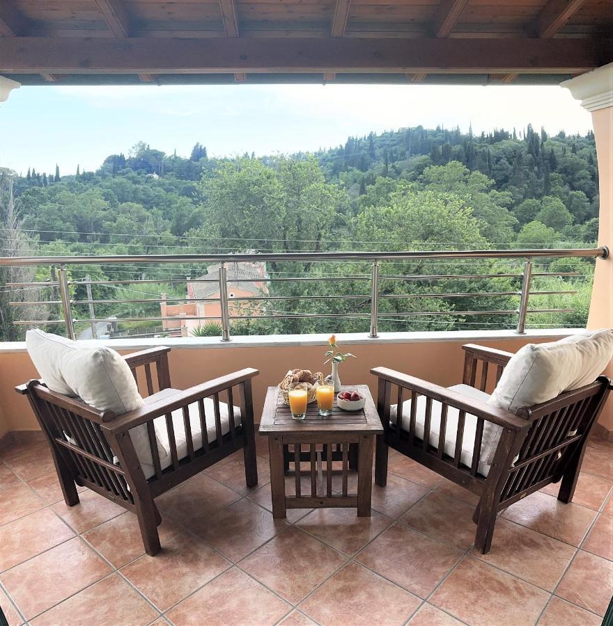 La Bella Vita - Luxury Holiday House Close To Corfu Town Potamós Buitenkant foto
