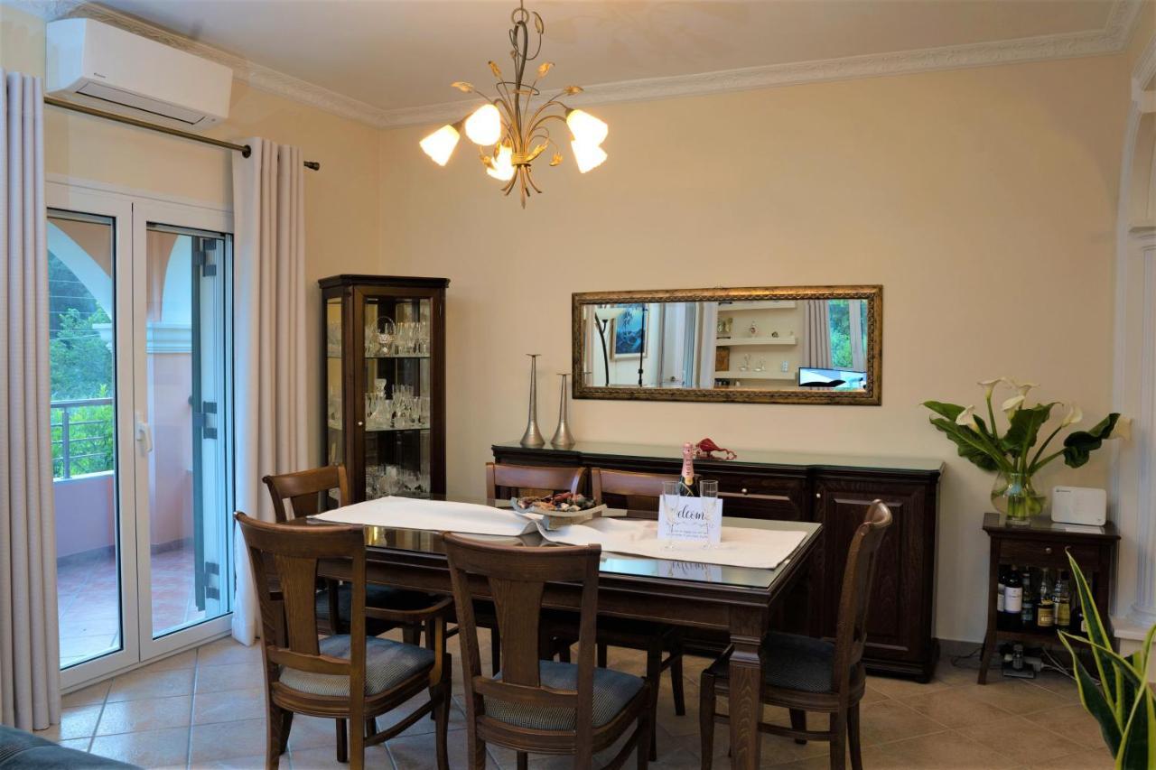 La Bella Vita - Luxury Holiday House Close To Corfu Town Potamós Buitenkant foto